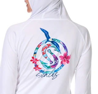 Thumbnail 4: SCALES Women's Outdoor Paradise Hooded Performance Top 