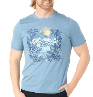 Thumbnail 1: HI TEC Men's Noah Artwork Performance T-Shirt 