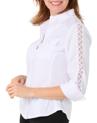 Thumbnail 3: Zac & Rachel Petite Button Down Top 