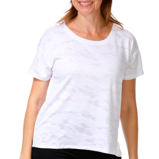Thumbnail 1: RBX Women's Active Camo Short Sleeve Top 