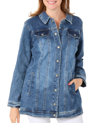 Thumbnail 1: Tribal Jeans Women's Denim Jacket 