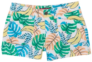 Thumbnail 1: Unionbay Juniors Delaney Ibiza Leaf Shorts 