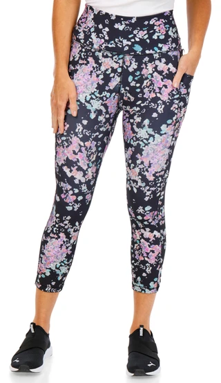 Thumbnail 1: RBX Women's Print Capri Leggings  