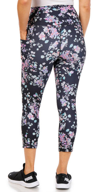 Thumbnail 2: RBX Women's Print Capri Leggings  