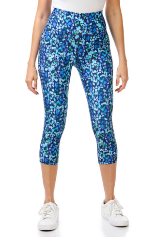 Thumbnail 1: RBX Women's Print Capri Leggings  