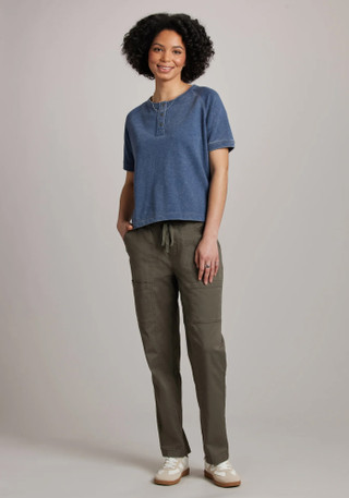 Thumbnail 3: Supplies by Union Bay Womens Tally Short Sleeve Henley Top 