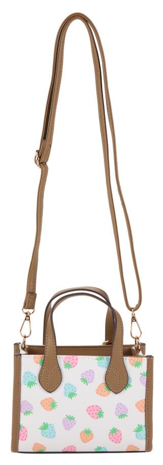 Thumbnail 5: MON CHERI Small Crossbody Satchel with Charm 
