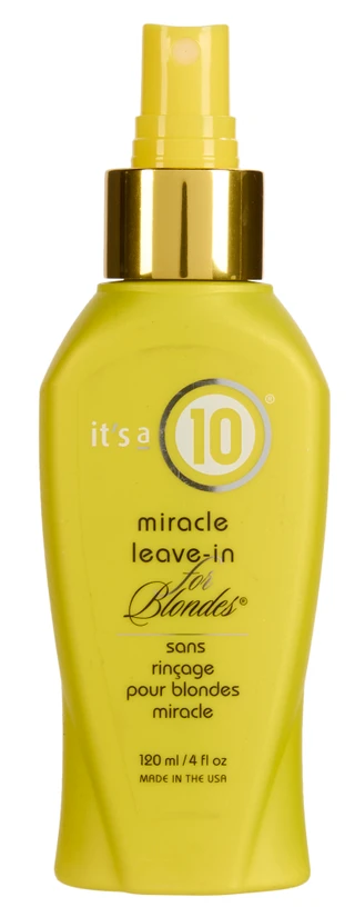 Thumbnail 1: IT'S A 10 4 oz Miracle Leave-In for Blondes Hair Treatment 
