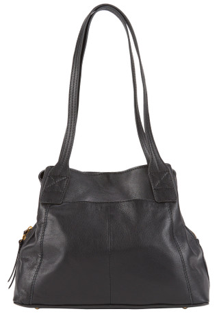 Thumbnail 2: American Leather Co Ada Triple Entry Leather Satchel 