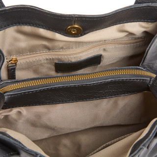 Thumbnail 3: American Leather Co Ada Triple Entry Leather Satchel 