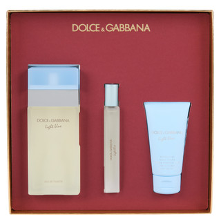 Thumbnail 1: Dolce & Gabbana 3 Pc Light Blue Body Cream & Parfum Set for Her 