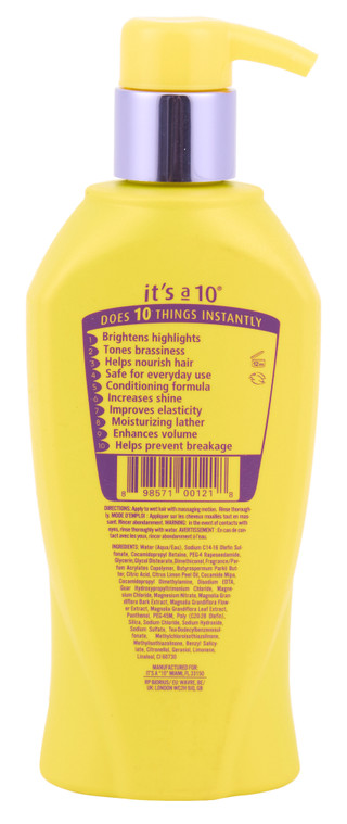 Thumbnail 2: IT'S A 10 10 oz Miracle Brightening Shampoo for Blondes 