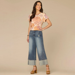 Thumbnail 4: Democracy Petite Short Sleeve Boyfriend Tee 