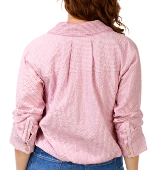 Thumbnail 4: Democracy Petite Tucked Sleeve Woven Top 