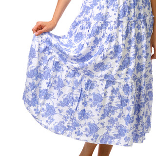 Thumbnail 3: Trixxi Los Angeles Juniors Floral Print Maxi Dress 