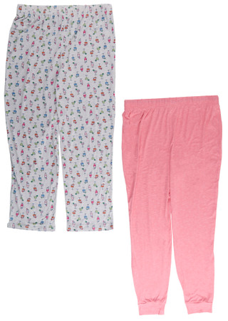 Thumbnail 2: Life is Good Women's 2 Pk Pajama Lounge Pants 