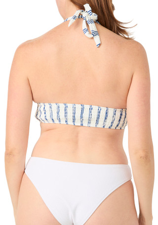 Thumbnail 2: Cece Women's Striped Halter Swim Top 