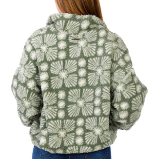 Thumbnail 2: O'Neill Junior's Long Sleeve Sherpa Print Jacket 