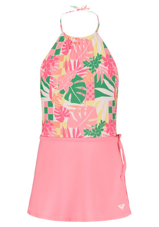 Thumbnail 3: ROXY Big Kid Girls One Piece Swimsuit + Skirt Cover-Ups 