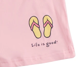 Thumbnail 3: Life is Good Women's 2 Pk Pajama Lounge Shorts 