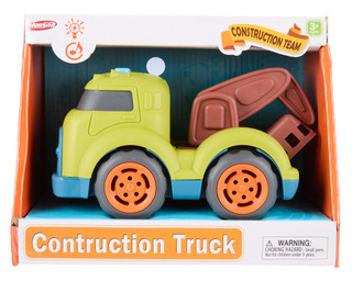 Thumbnail 1: Jump 'n Jive Construction Truck with Light & Sound 