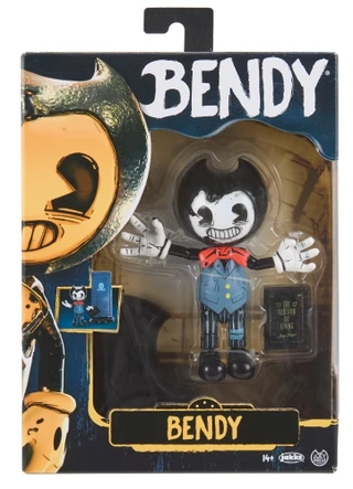 Thumbnail 1: Jakks Bendy Action Figure with Book & Stand 