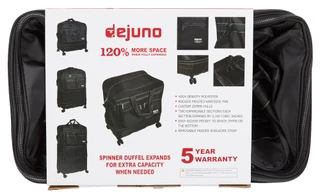 Thumbnail 1: DEJUNO Expandable Rolling Travel Duffle  