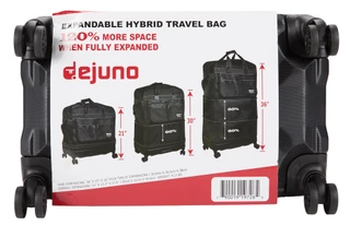Thumbnail 3: DEJUNO Expandable Rolling Travel Duffle  