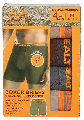 Thumbnail 1: Realtree Men's 4 Pk Boxer Briefs 