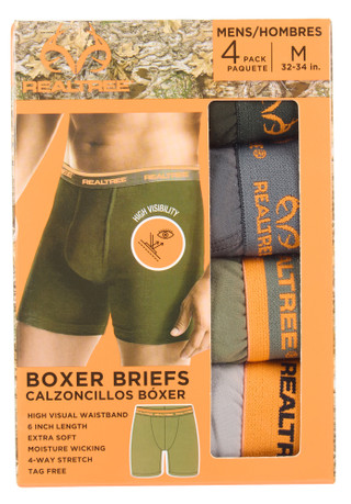 Thumbnail 1: Realtree Men's 4 Pk Boxer Briefs 