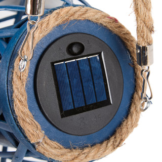 Thumbnail 3: PD HOME 11 in Americana Solar Lantern with Rope Hanger 