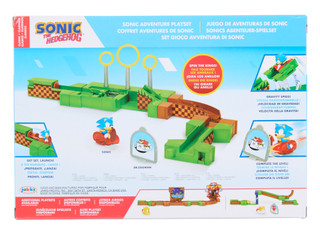 Thumbnail 2: Sonic The Hedgehog Sonic Go-Go Racers Playset 