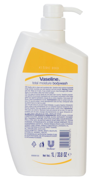 Thumbnail 3: Vaseline 33 oz Total Moisture Body Wash 