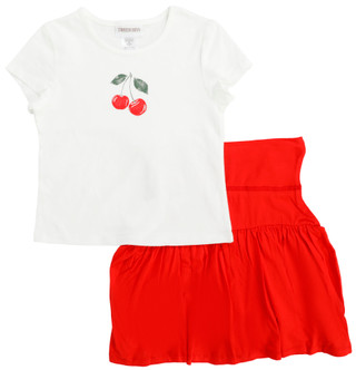Thumbnail 1: Tween Diva Big Girls 2‑Piece Skort Set 