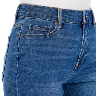 Thumbnail 3: D. Jeans Women's 10 in Roll Cuff Denim Bermuda Shorts 