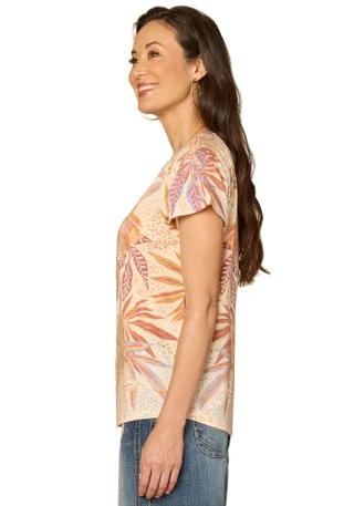 Thumbnail 3: Democracy Womens Short Sleeve Print Tee 