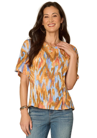 Thumbnail 1: Democracy Womens Short Sleeve Print Tee 