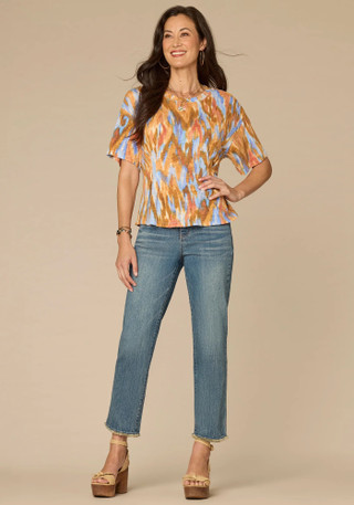 Thumbnail 4: Democracy Womens Short Sleeve Print Tee 