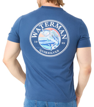 Thumbnail 2: Quiksilver Men’s Short Sleeve Cotton Crewneck Tee 