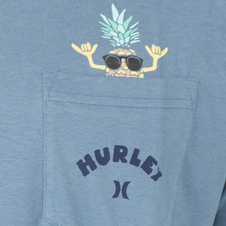 Thumbnail 3: Hurley Men’s Short Sleeve Cotton Pocket Crewneck Tee 