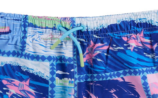 Thumbnail 2: Caribbean Joe Big Boys Print Swim Shorts  
