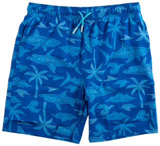 Thumbnail 1: Caribbean Joe Big Boys Print Swim Shorts  