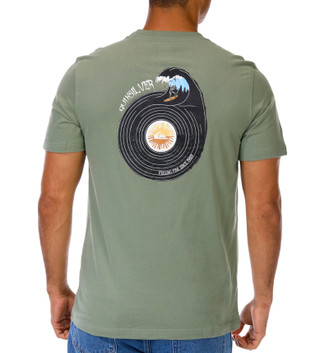 Thumbnail 3: Quiksilver Men's Short Sleeve Crew Neck Tee 
