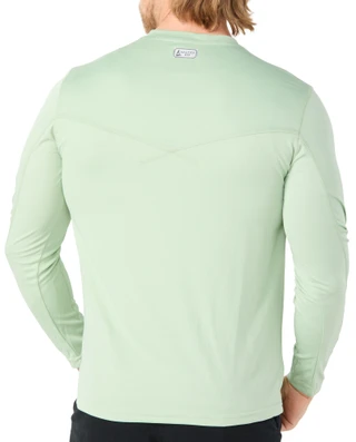 Thumbnail 2: Nautica Men's Long Sleeve Performance Crewneck Tee 