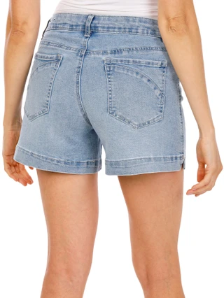 Thumbnail 2: D. Jeans  Women’s High Rise Denim Shorts 