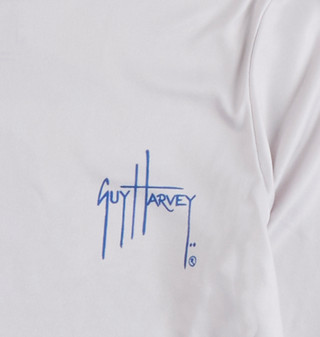Thumbnail 3: Guy Harvey Big Boys Performance Pirate Reef Sun Protection Crew Shirt  