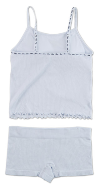 Thumbnail 2: Aeropostale Women's Ribbed Logo Cami & Boy Shorts Set 