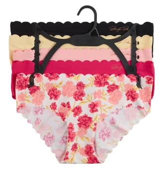 Thumbnail 1: Marilyn Monroe Women's 5 Pk No Show Panties 