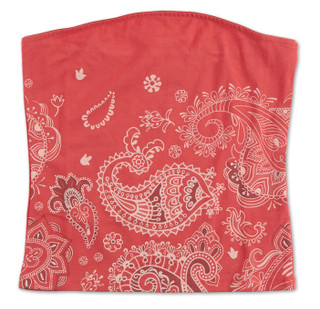 Thumbnail 1: HILLS & VALLEYS Juniors Bandana Tube Top 