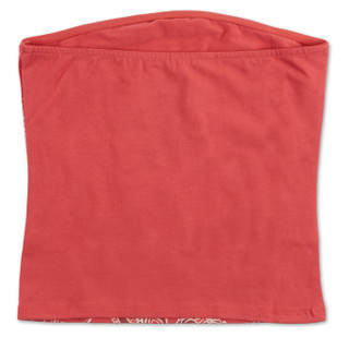 Thumbnail 2: HILLS & VALLEYS Juniors Bandana Tube Top 